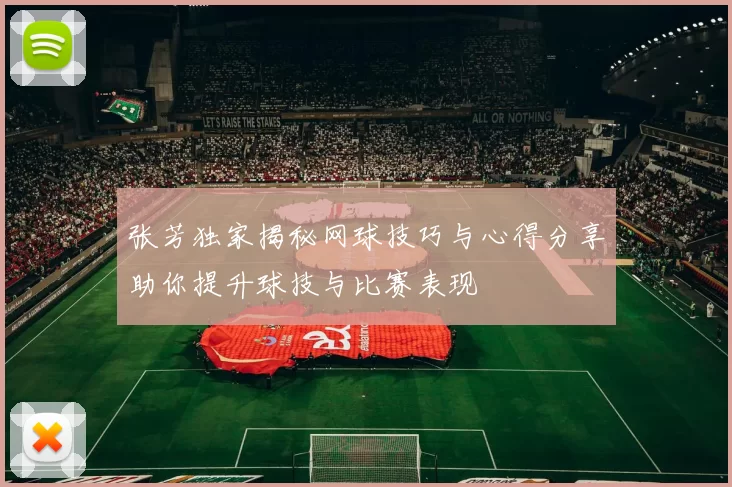 张芳独家揭秘网球技巧与心得分享助你提升球技与比赛表现